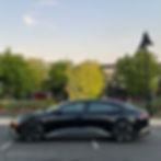 2025 Lucid Air Touring side view