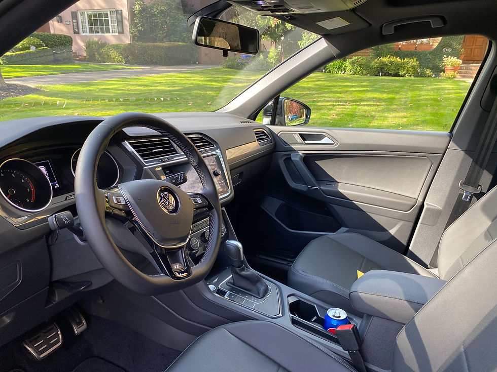 2020 Volkswagen Tiguan 2.0T SE R-Line Black front seats