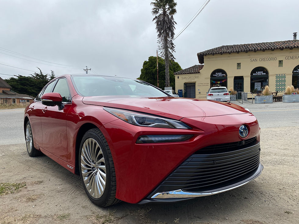 2021 Toyota Mirai front 3/4 view