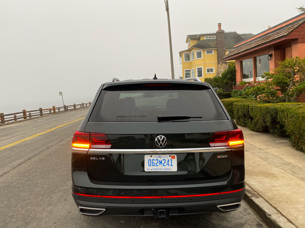 Road. Atlas. The 2021 Volkswagen Atlas V6 SEL Premium