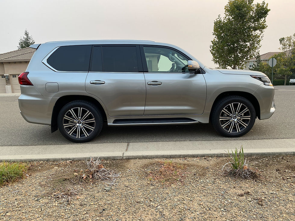 2020 Lexus LX570 side view
