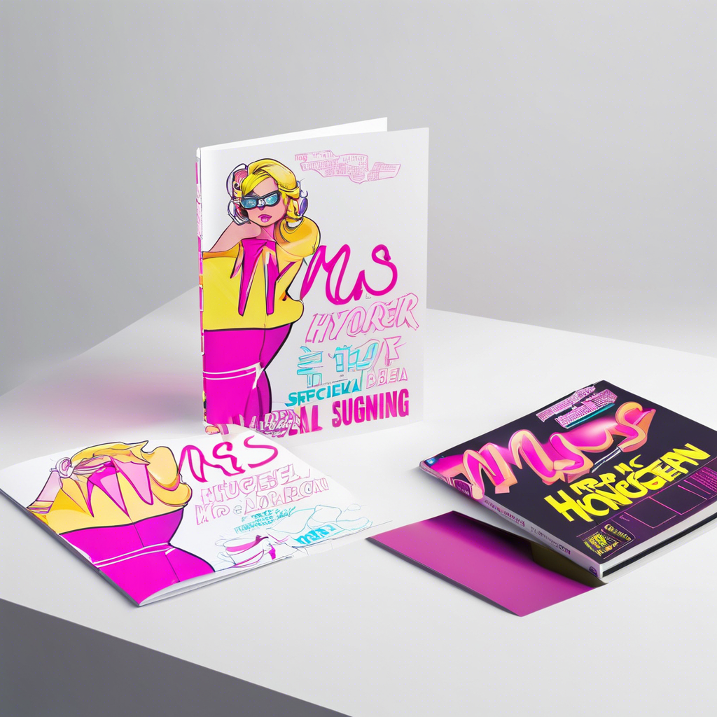 Mrs. Hydrogen Comic Book Signing