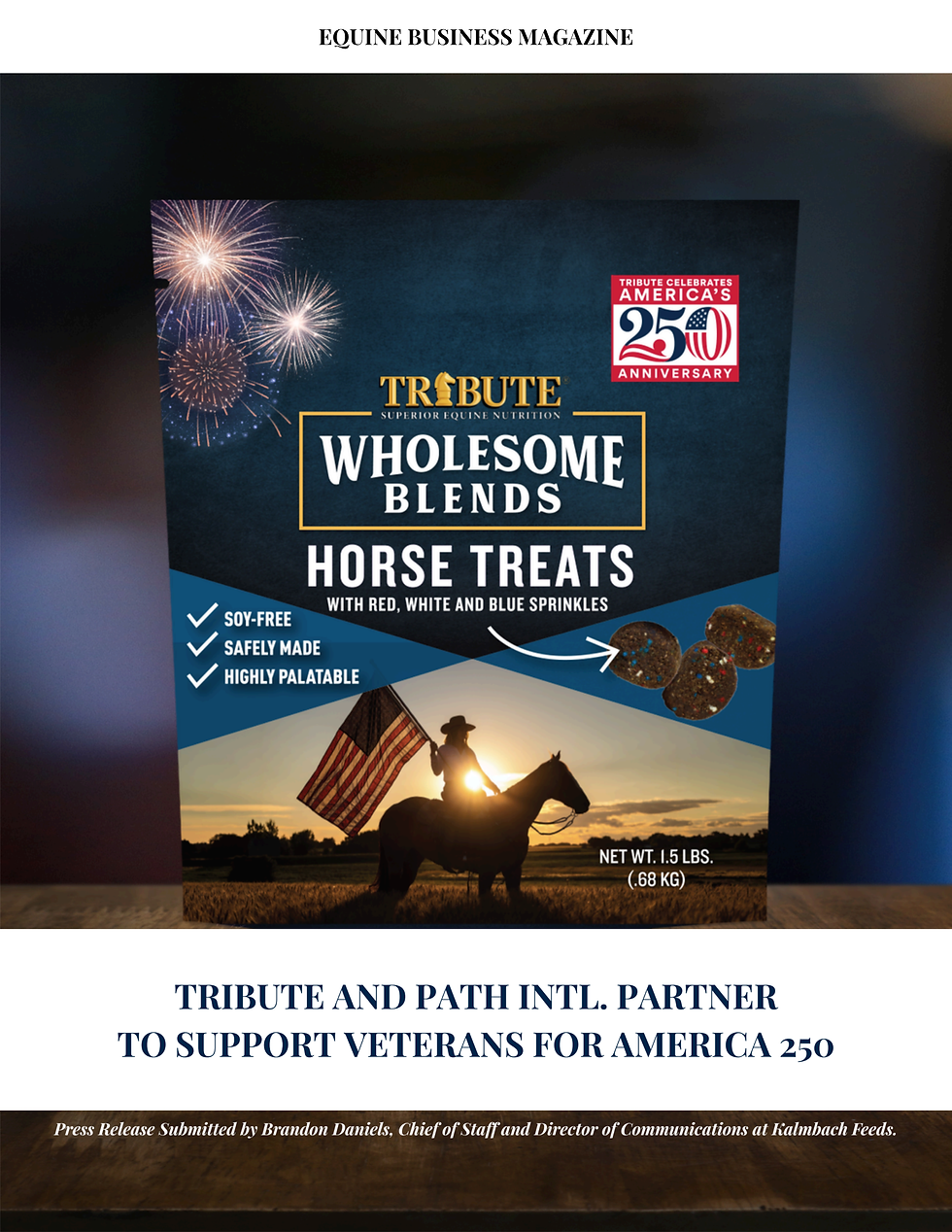 Tribute And Path Intl. Partner To Support Veterans For America 250