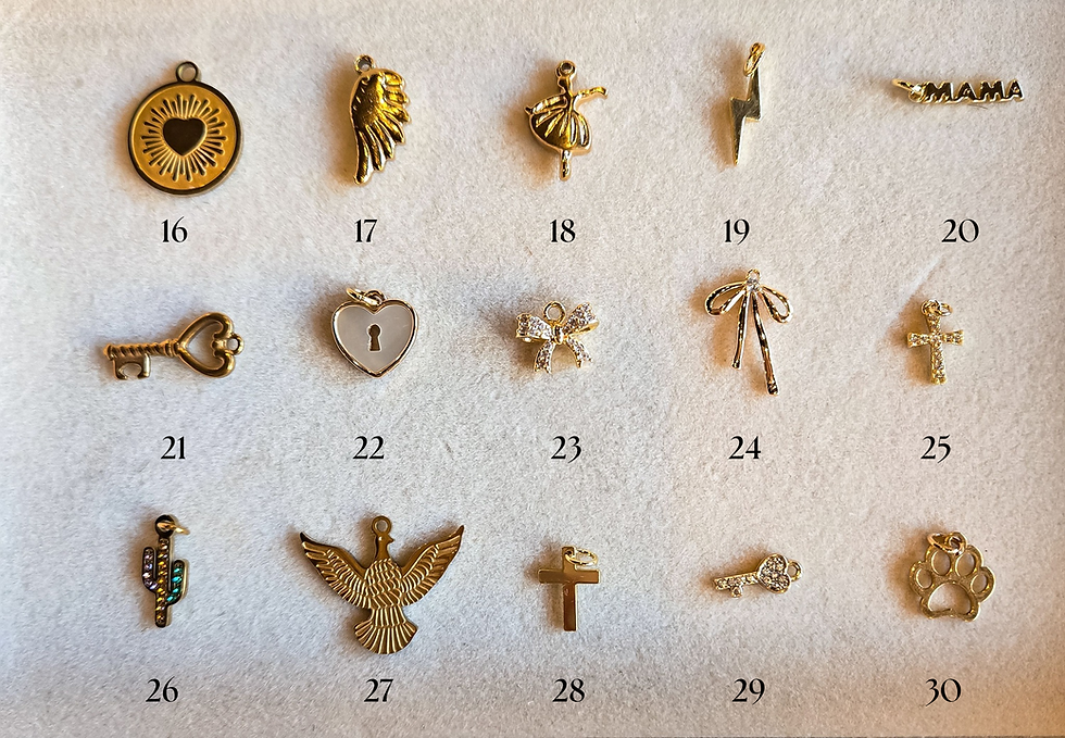 Thumbnail: CUSTOM CHARM KEEPER NECKLACE