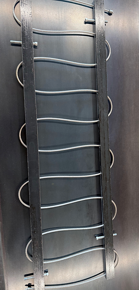 Uninstalled Railing Loom Cable Panel
