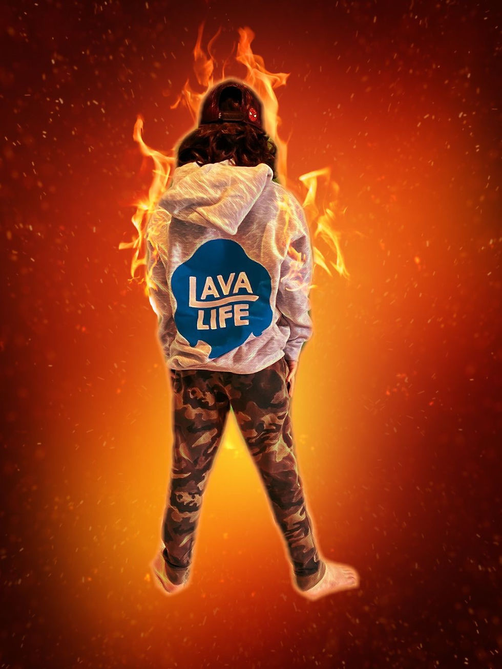 Thumbnail: LavaLife Floss - Grey Hoodie