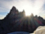 Fitz Roy massif in the morning sun