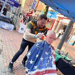 Free cuts for vets, old city Philly