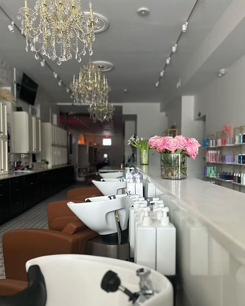 aura beauty collective salon grace Kreider curly hairstylist near me