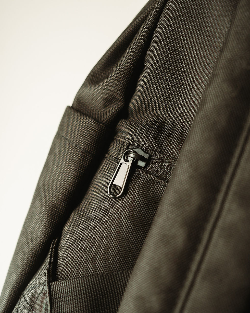 Thumbnail: The Kreepy Cat Embroidered Black Mini Bag.