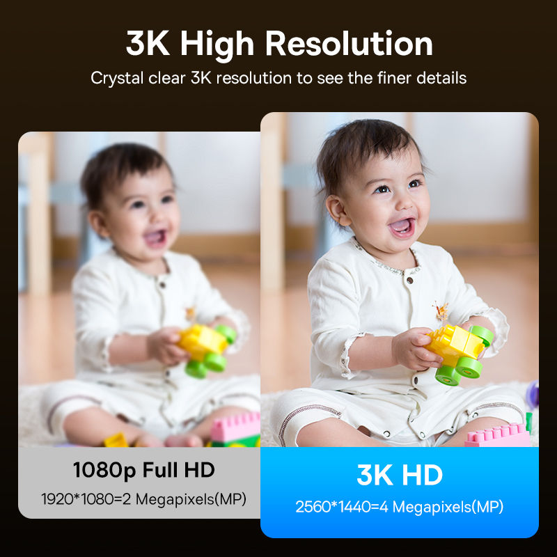 Miniatura: Baseus 4MP IP Camera Smart 5G WIFI Security Camera Indoor Home Protection PT 3K 