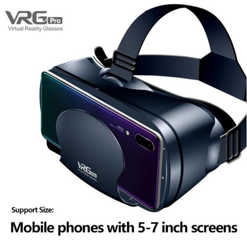Thumbnail: Virtual Reality VR Glasses IMAX Huge Screen HD 3D Glasses Google Cardboard Box V