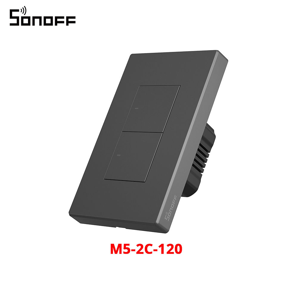 Miniatura: SONOFF M5 SwitchMan Smart Wall Switch 120 Type Push Button Switch 1/2/3 Gang Sma