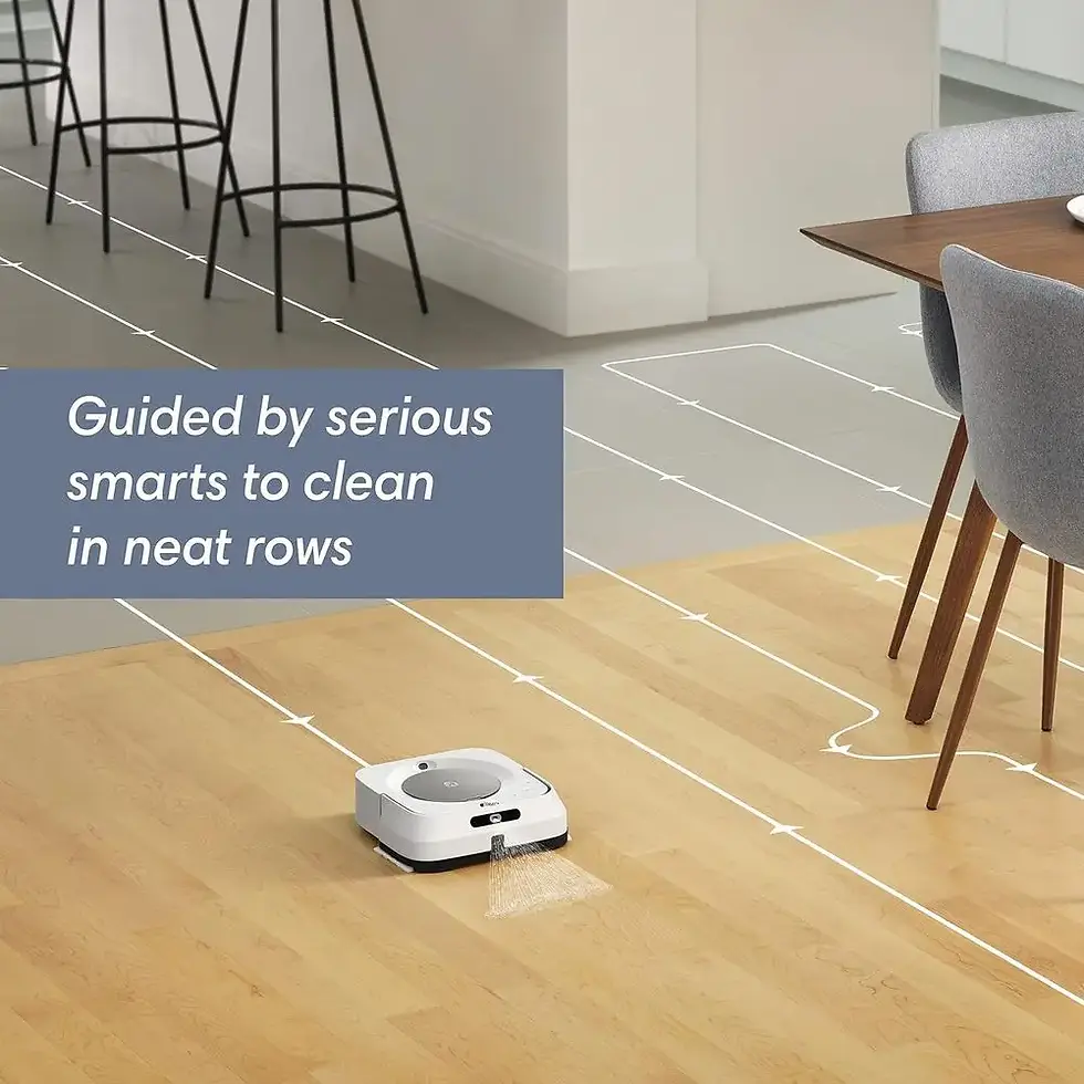 Thumbnail: Braava Jet M6 (6110) Robot Mop- Wi-i Conted, Precision Jet Spray, Smart Mapping,