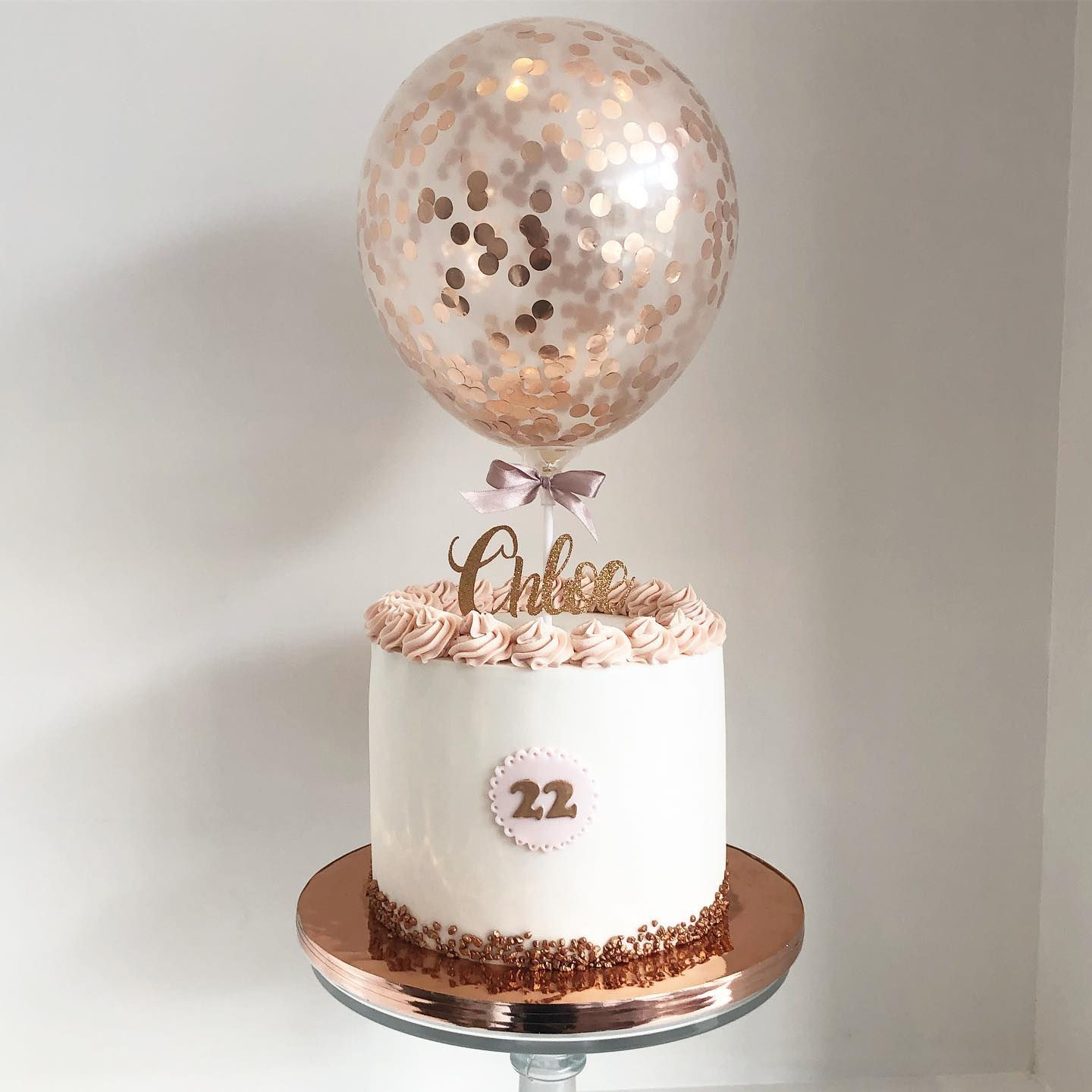 Confetti Balloon Cake