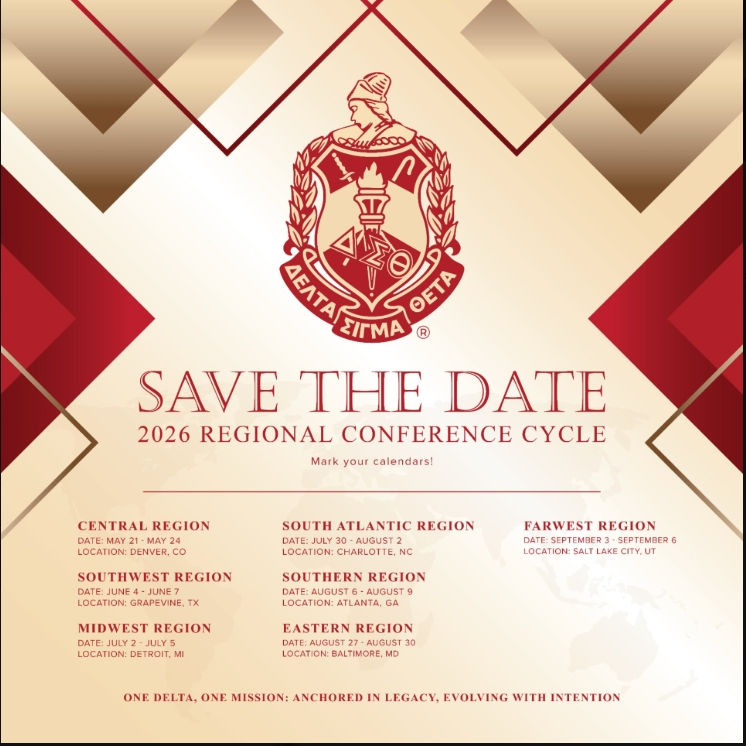 SAVE THE DATE 2026 Regional Conference Cycle