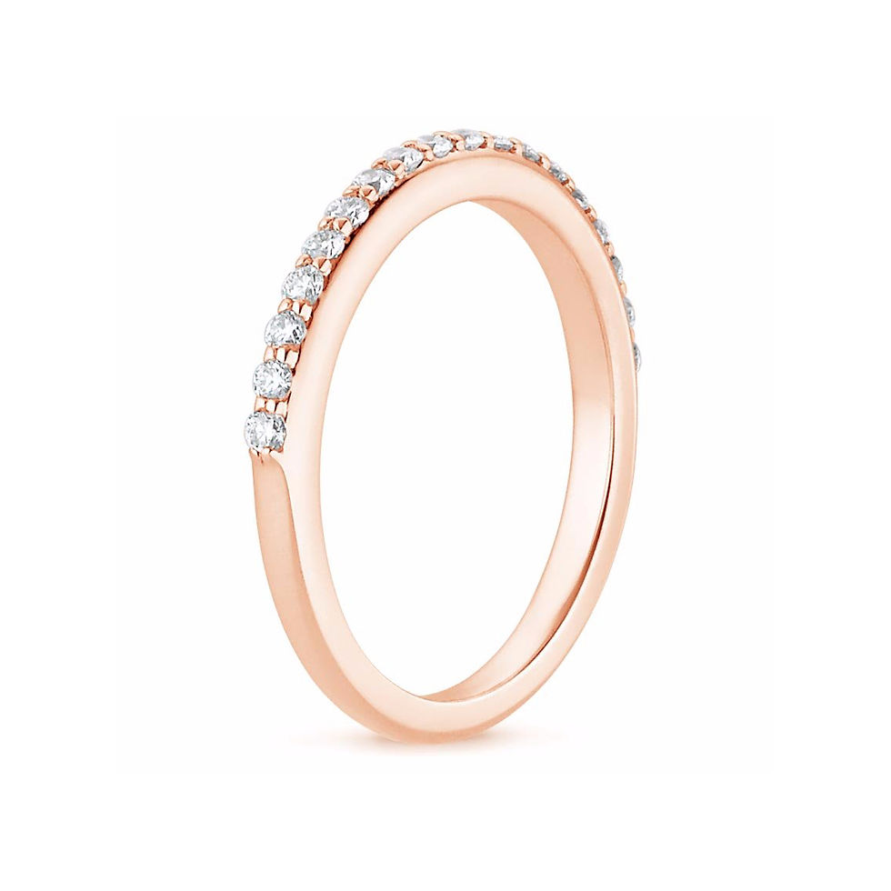 Thumbnail: "AVA" SHARED PRONG DIAMOND ETERNITY RING (1/4 CTW)