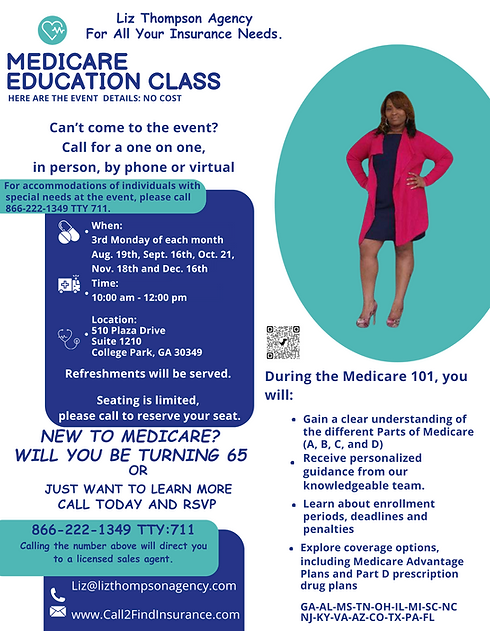 MEDICARE 101 FLYER