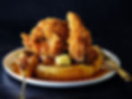 Chicken and Waffle platter