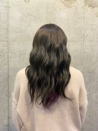 ビビットインナーカラー