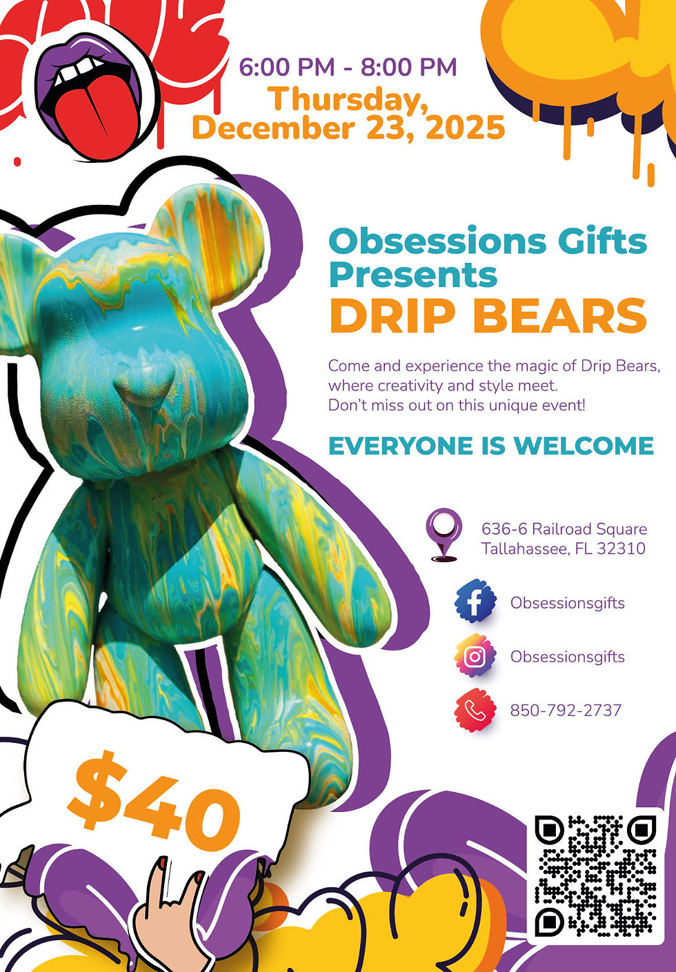 First Friday Drip Bears