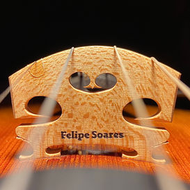Detalhes Cavalete violino Felipe Soares
