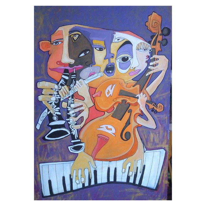 Acrílico sobre tela