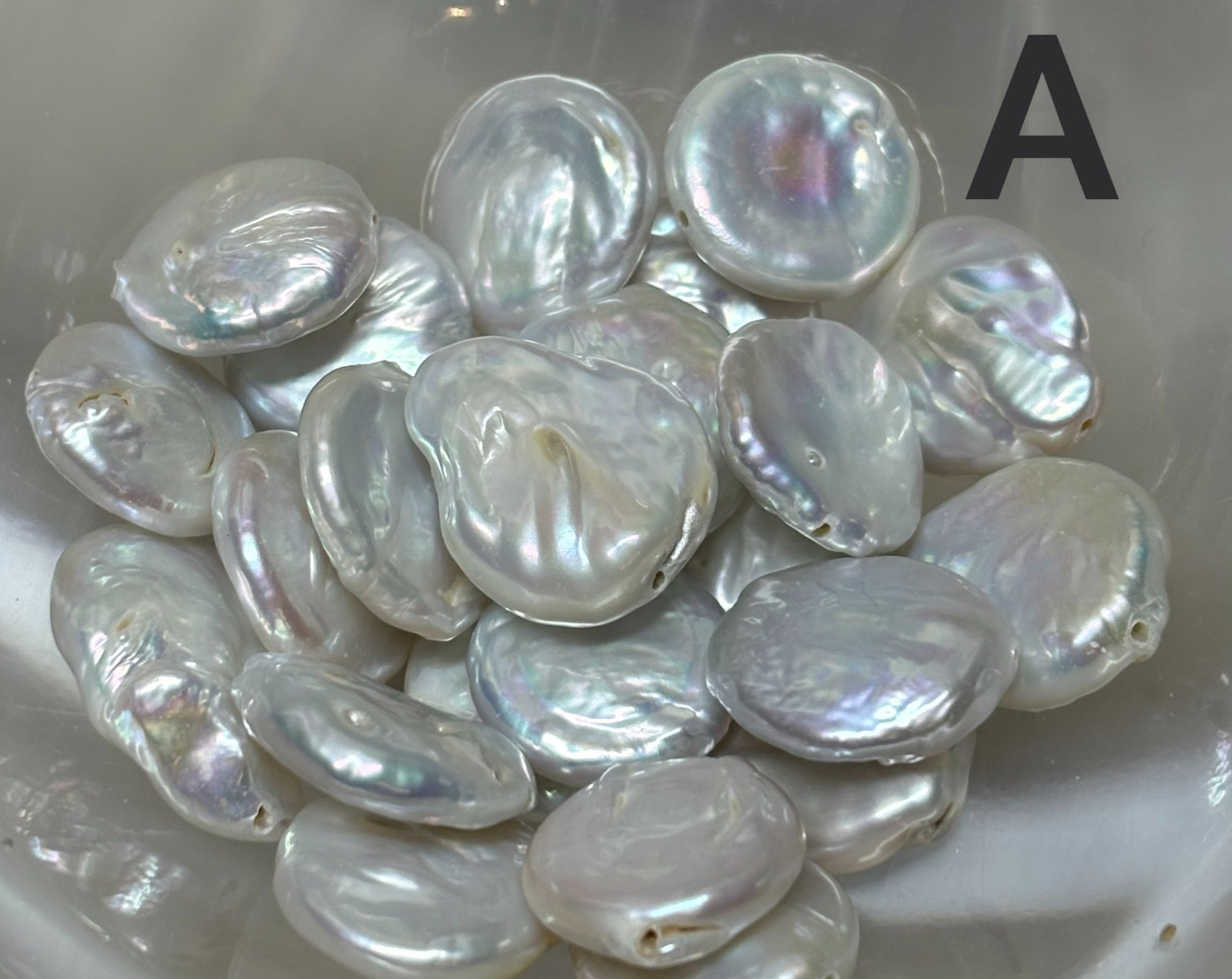 Freshwater Pearl Coins - x2 bags of 25 coins available