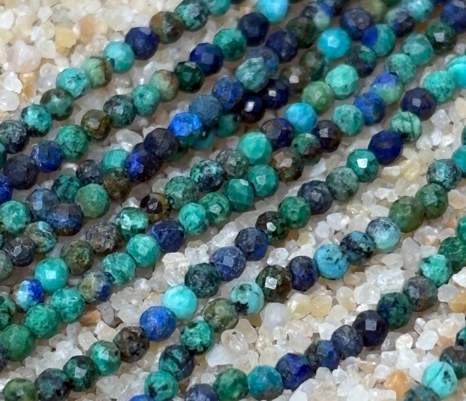 Azurite 2mm round