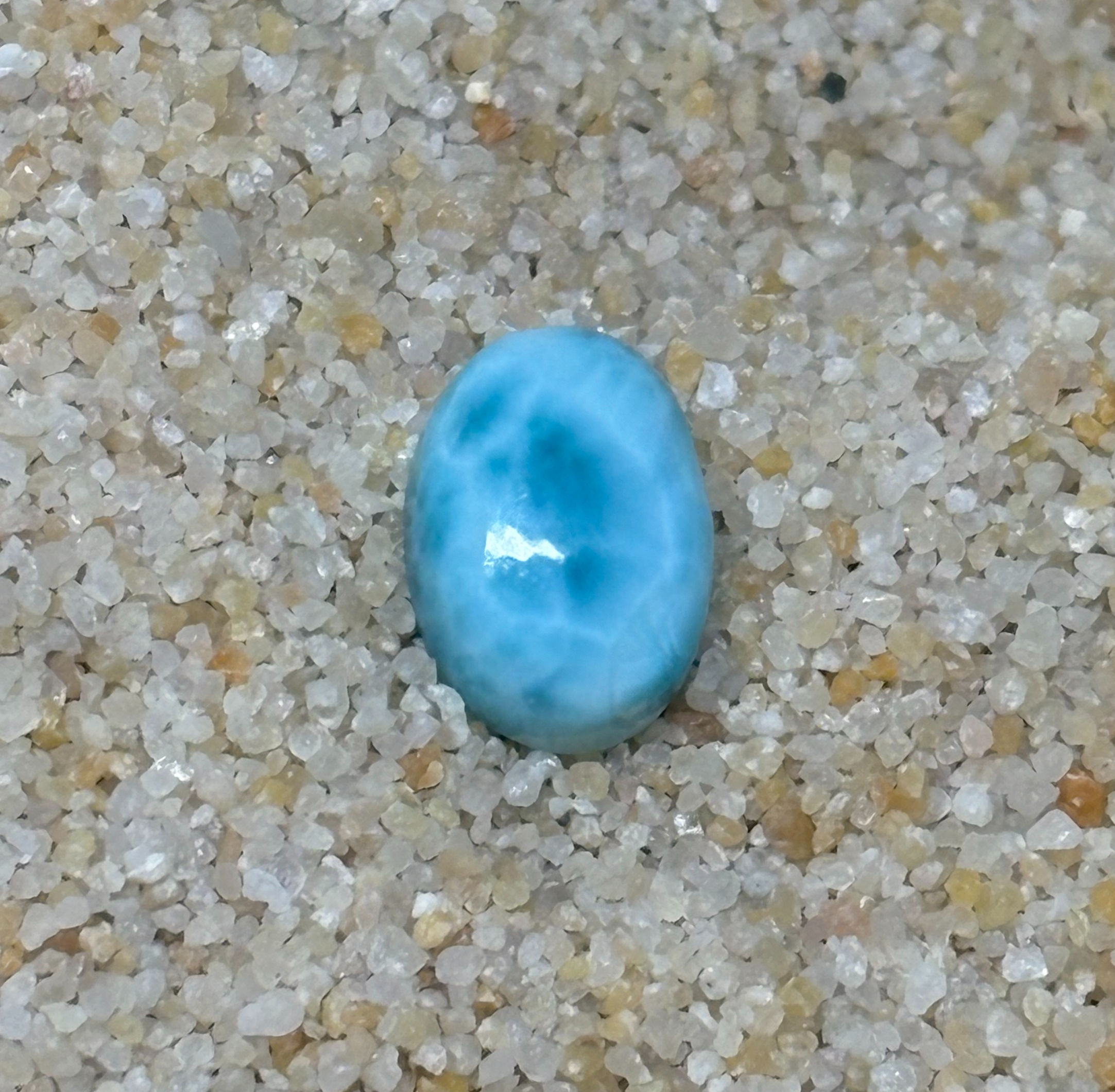 Cabochon - Larimar 7.1 cts