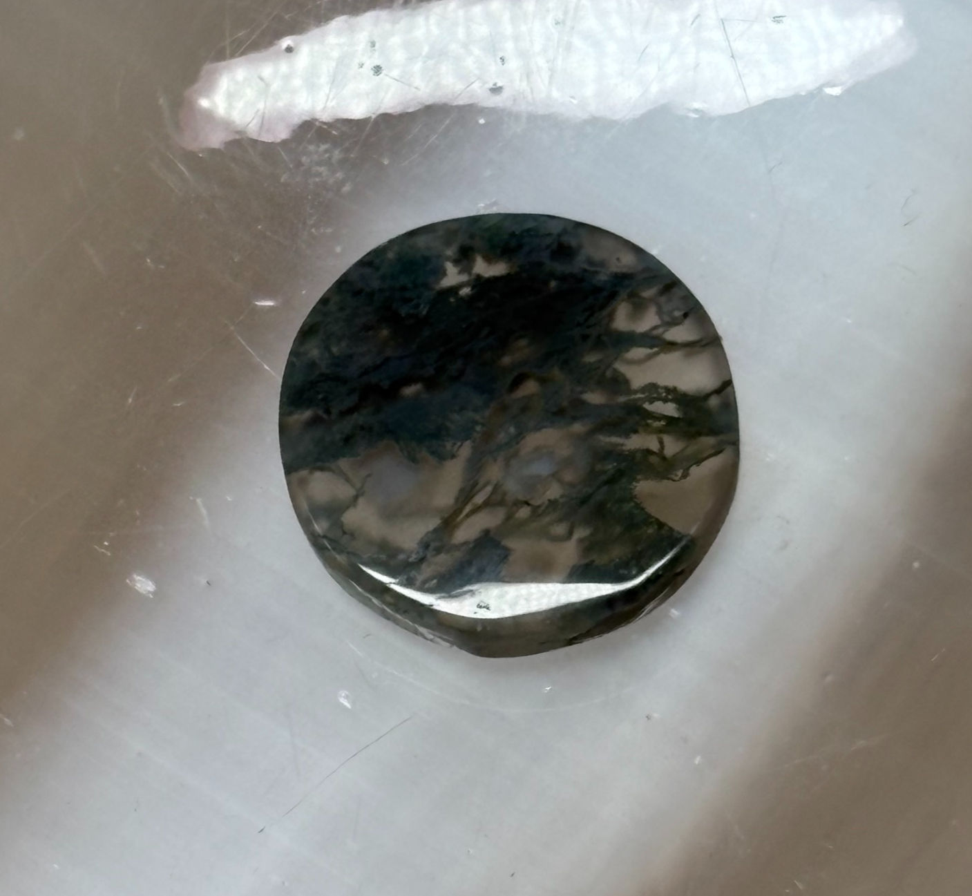 Cabochon - Moss Agate