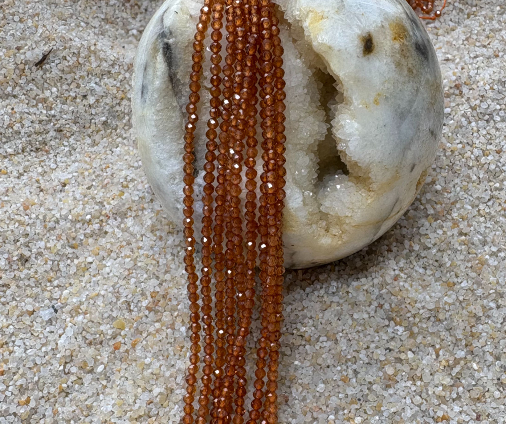 Honey Garnet 2mm Faceted