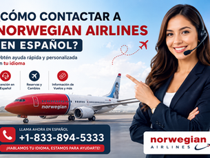 ¿Cómo Contactar a Norwegian Airlines en Español?