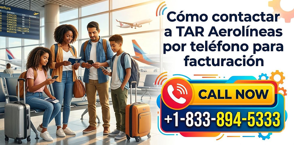 ¿Cómo llamar por teléfono a TAR Aerolíneas para solucionar un error en la facturación electrónica?