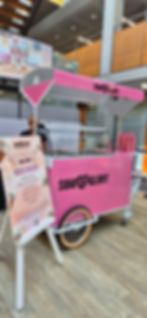 Branded Ice Cream Cart - Soap & Glory