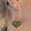 Thumbnail: Groen Hart oorbellen