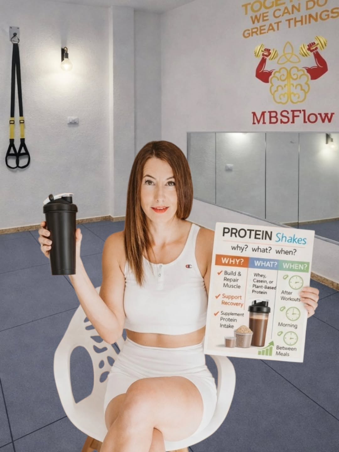 Fitness instructors advice on protein shakes