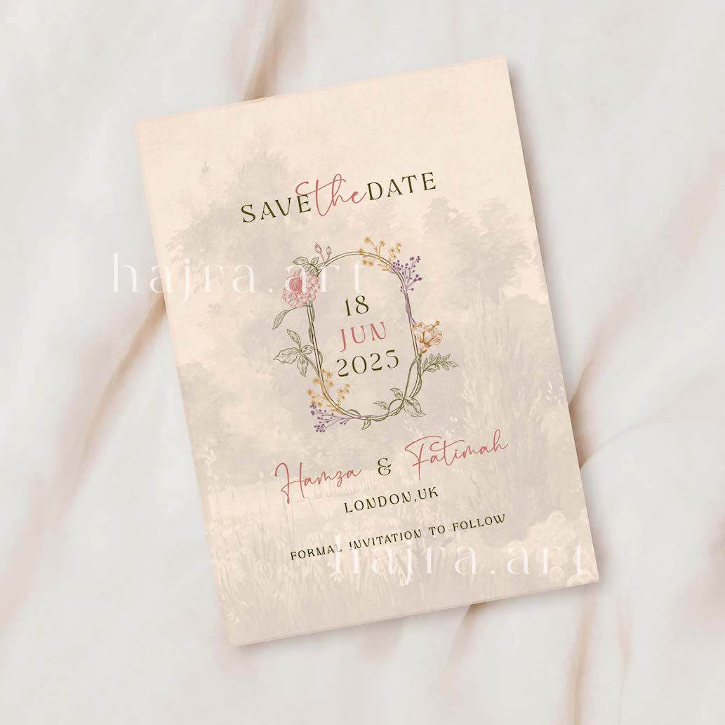 Eden Save The Date Card