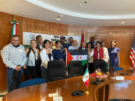 Instalación del Grupo de Amistad México - República Árabe Saharaui Democrática en México 2022.