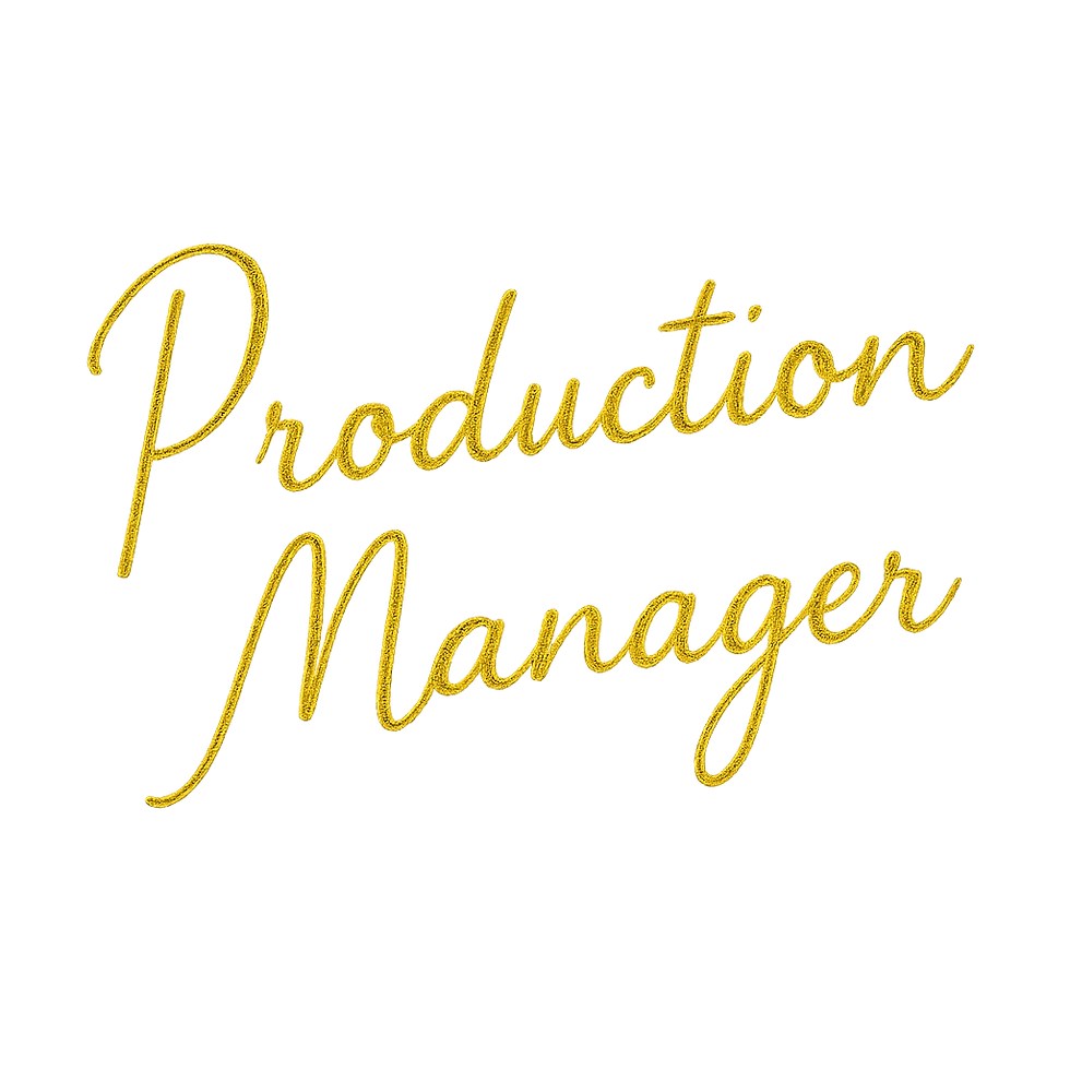 Production Manager Signature
