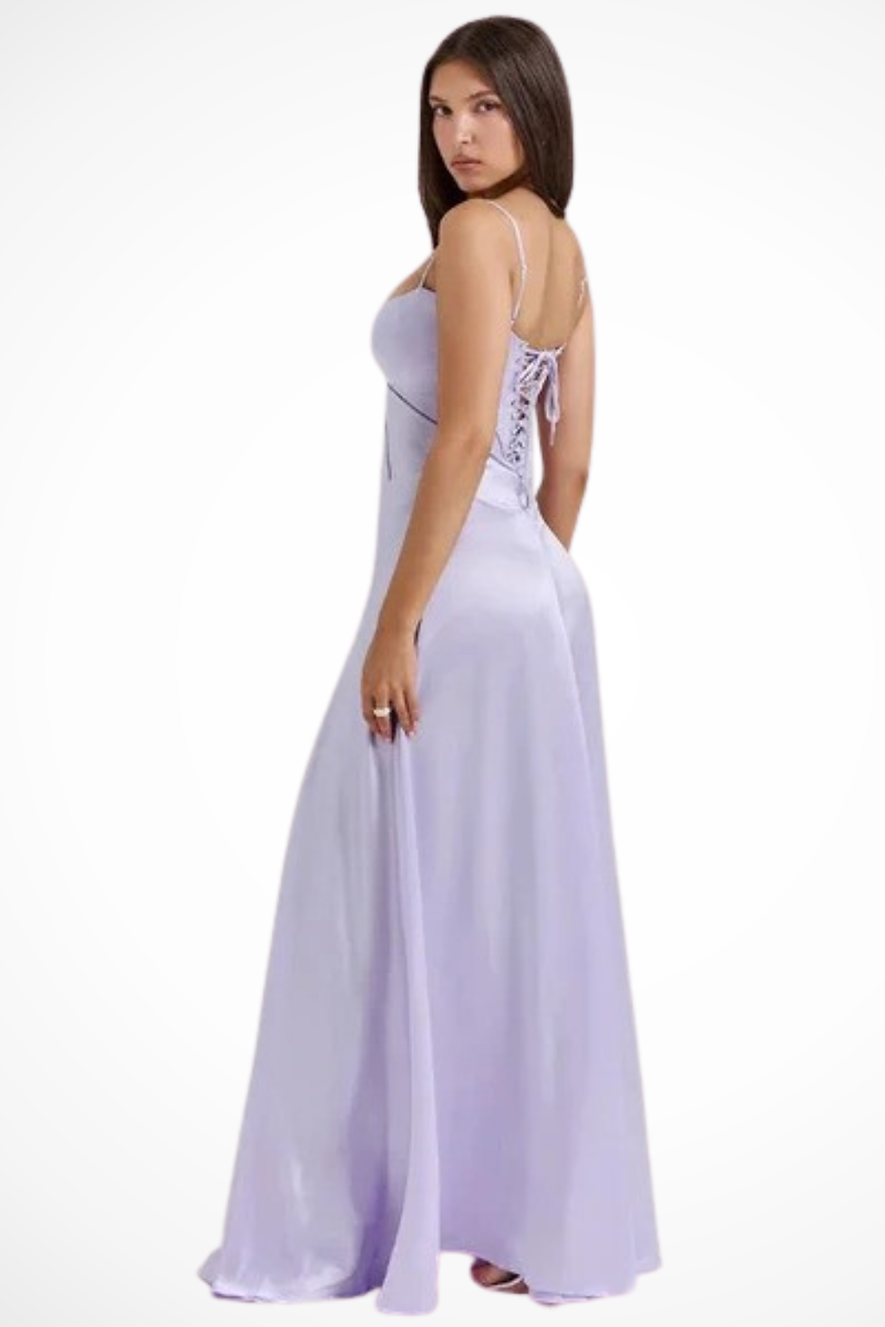 Thumbnail: Women's Corset Maxi Dress Strap Wedding Guest Evening Gown