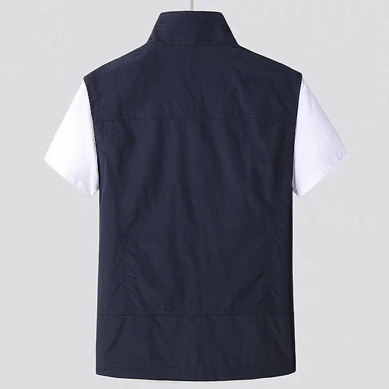 Thumbnail: Men's Lightweight Vest Quick Drying and Practical Zip Pockets