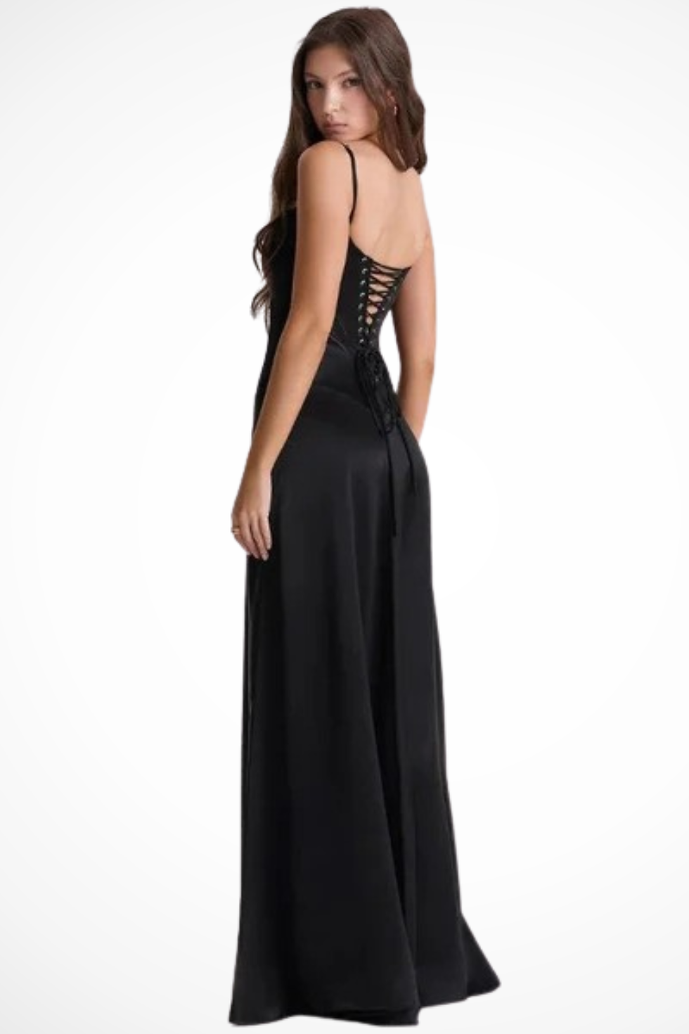 Thumbnail: Women's Corset Maxi Dress Strap Wedding Guest Evening Gown