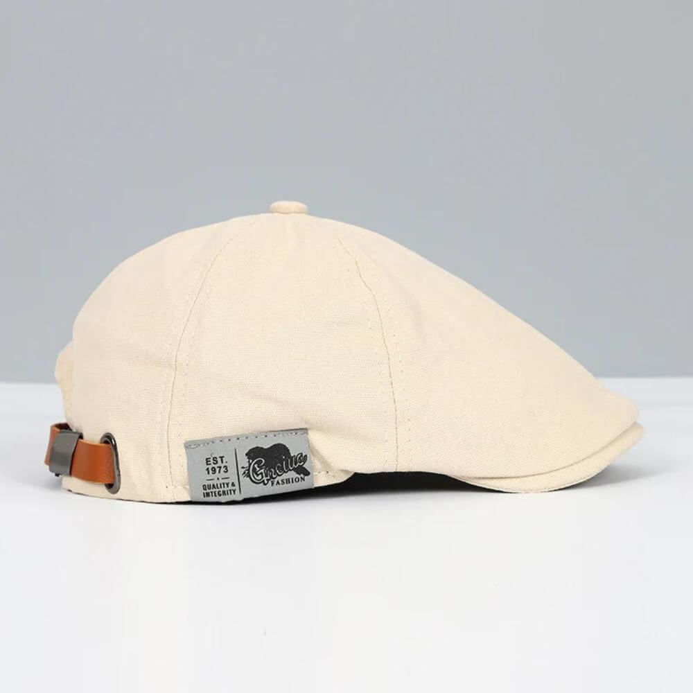 Men's Flat Cap - Adjustable Back Strap