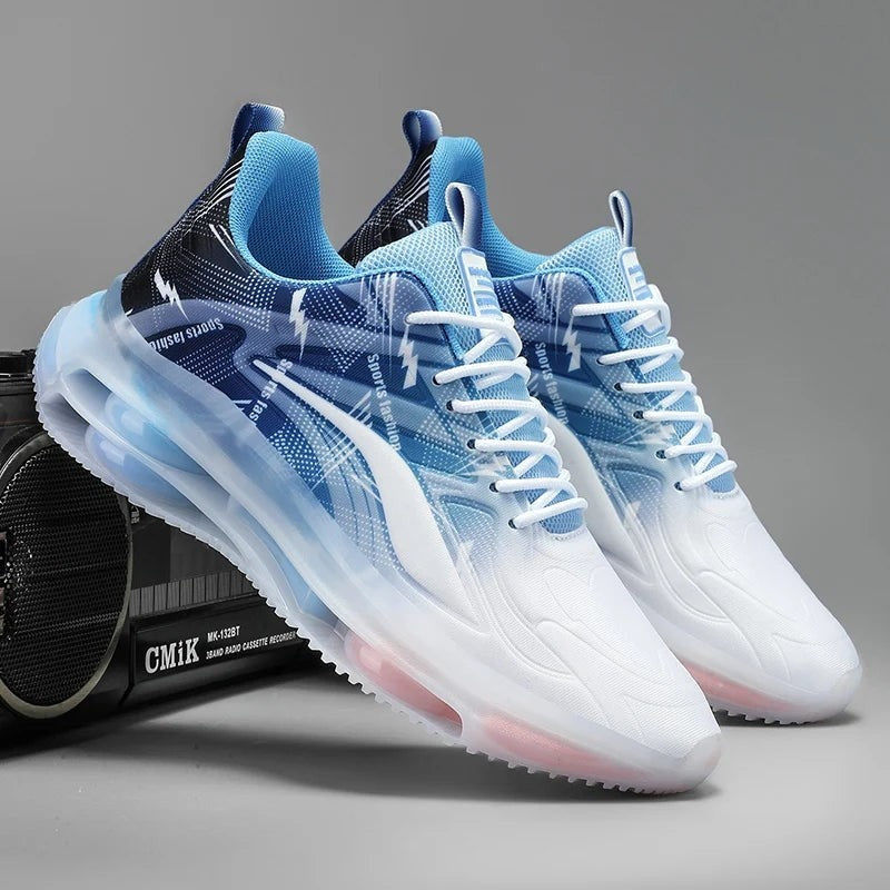 Thumbnail: Men's Gradient Air Sneakers Orthopedic Support and Breathable Mesh
