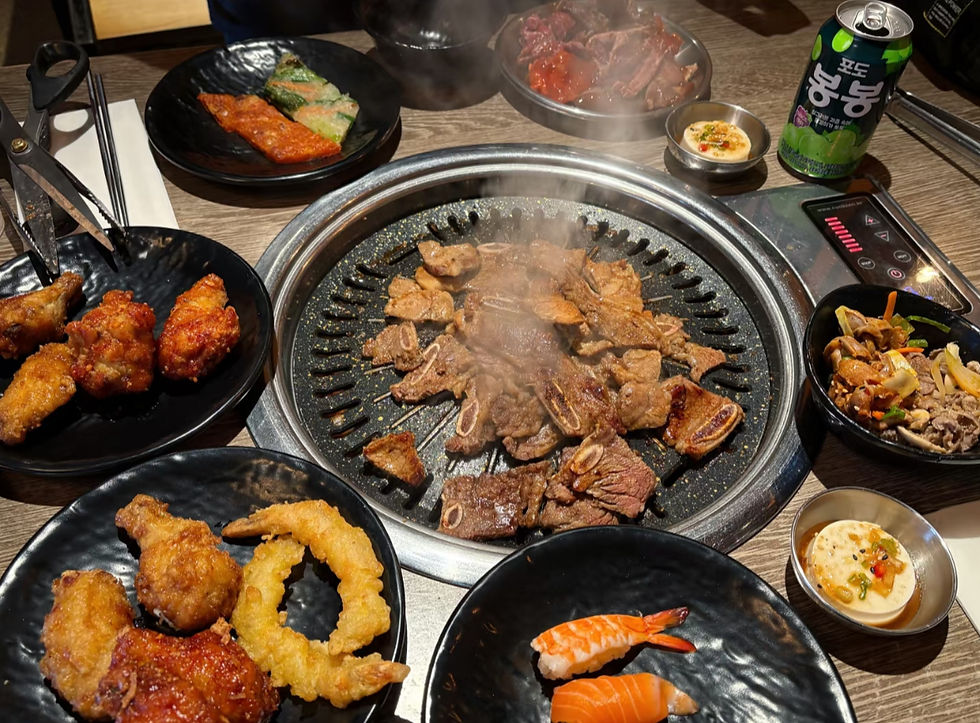All-you-can-eat Korean BBQ buffet in New Malden