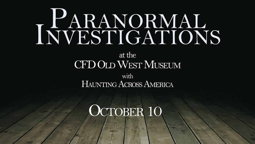 Paranormal Tours