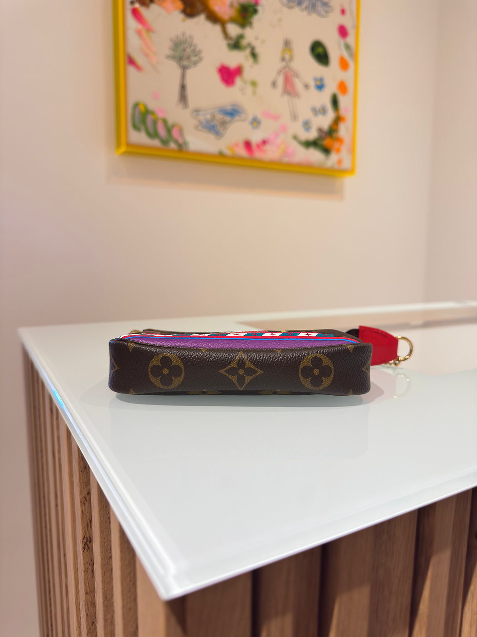 Miniaturbild: Louis Vuitton Mini Pochette Accessoires Monogram Vivienne Holiday 2020 Limited