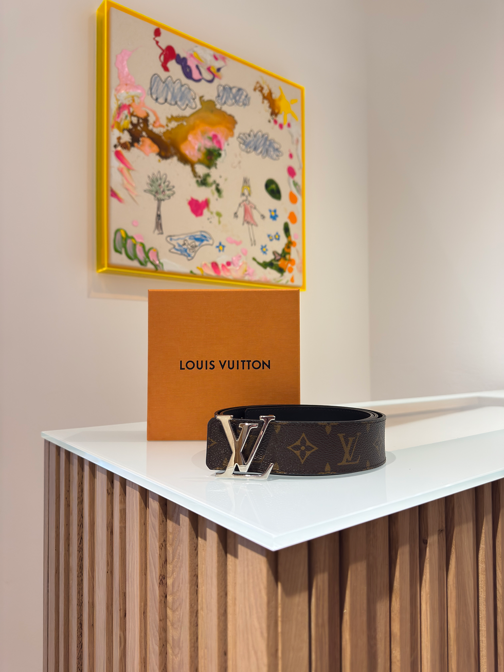 Miniaturbild: Louis Vuitton Initiales Wendegürtel Monogram