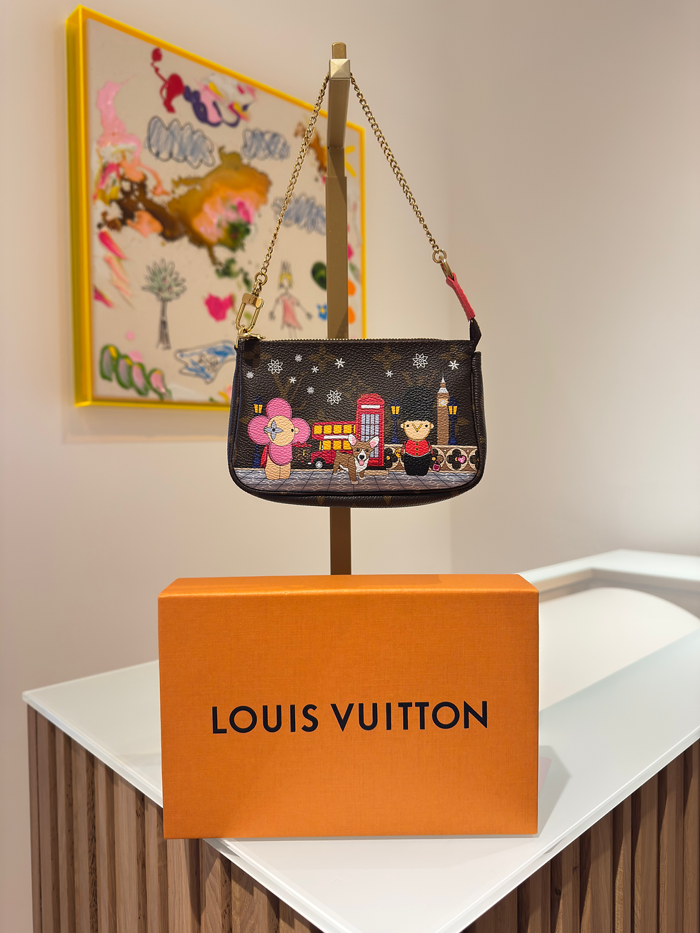 Miniaturbild: Louis Vuitton Mini Pochette Accessoires Monogram 2021 Christmas Edition London